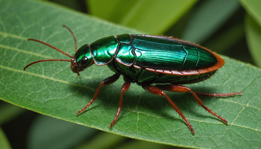 tropical non pest cockroach species