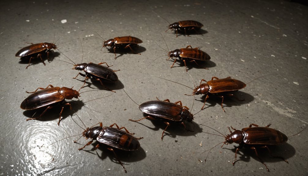 basements provide roach paradise