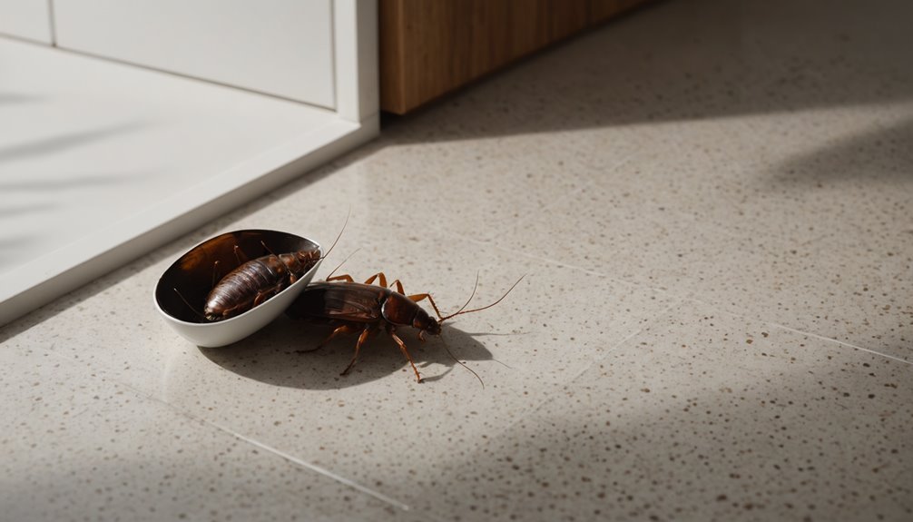 cockroach bait effectiveness timeline