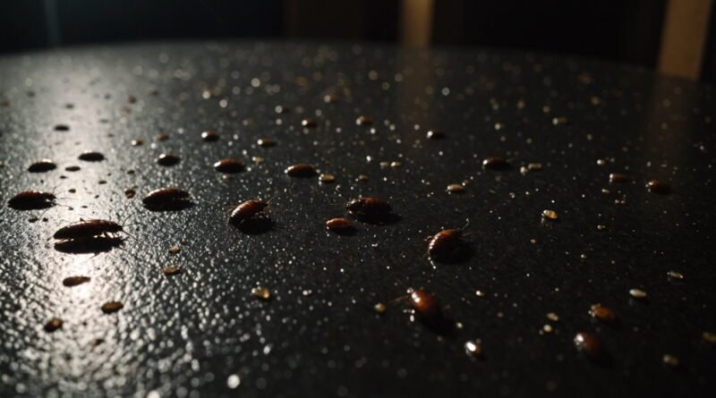 cockroach droppings can transmit illness