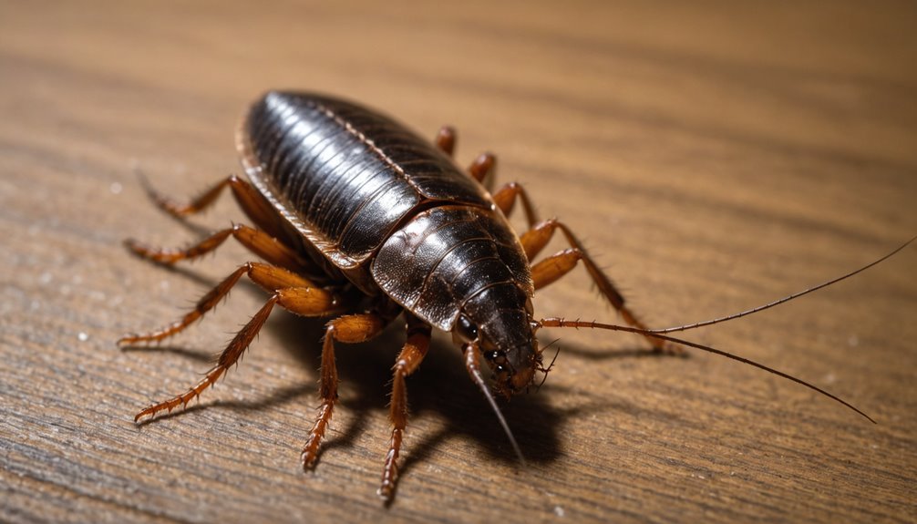 cockroach feet spread bacteria