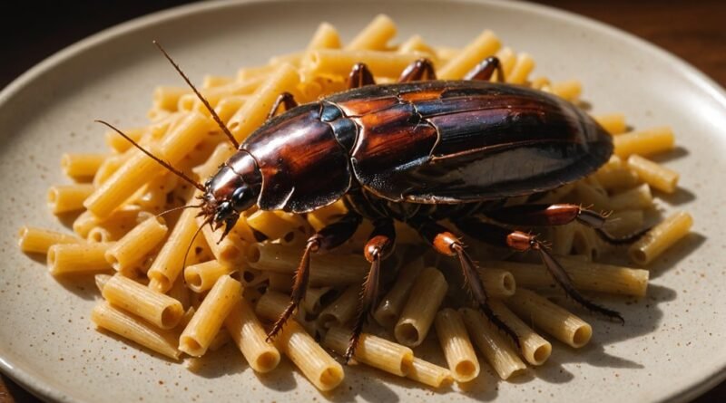 cockroaches can contaminate food