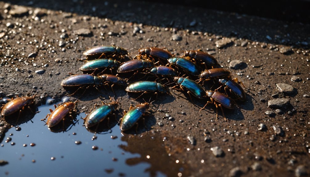 cockroaches enter through drains