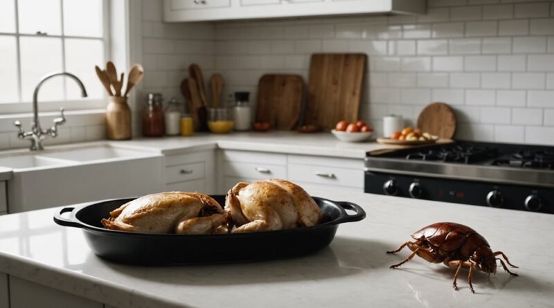 cockroaches may spread salmonella