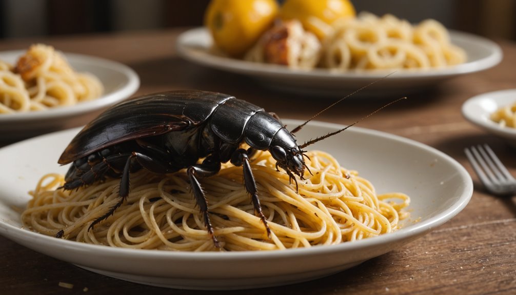 cockroaches spread disease mechanically