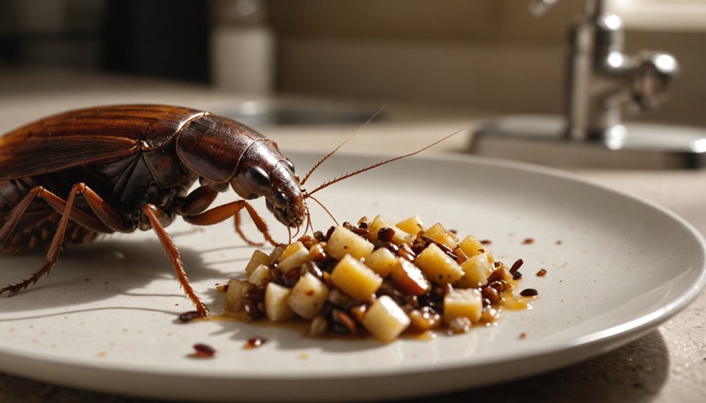 cockroaches spread harmful germs
