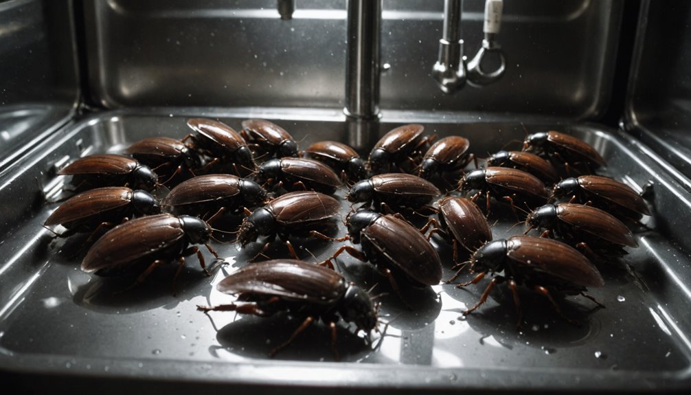 cockroaches survive dishwasher cycles