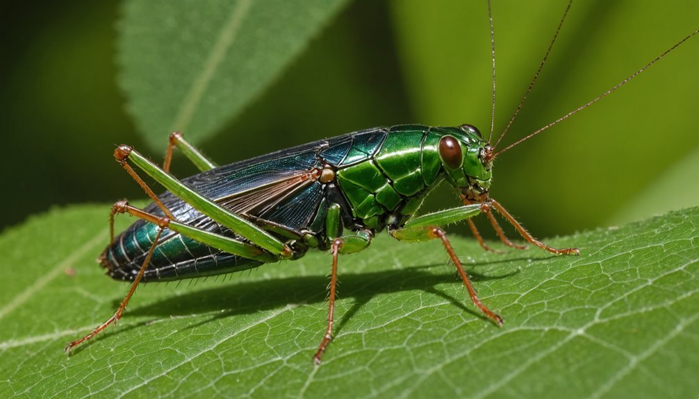 crickets chirp cockroaches scuttle