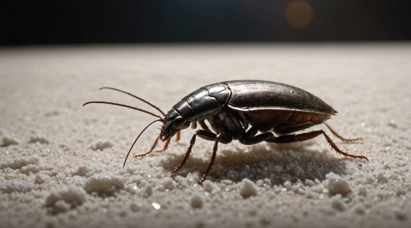 diatomaceous earth cockroach control