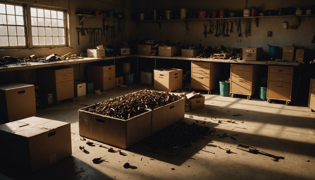 garages provide roach habitats