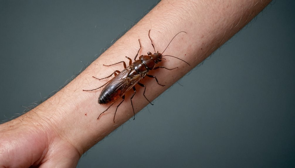 identifying cockroach bite symptoms