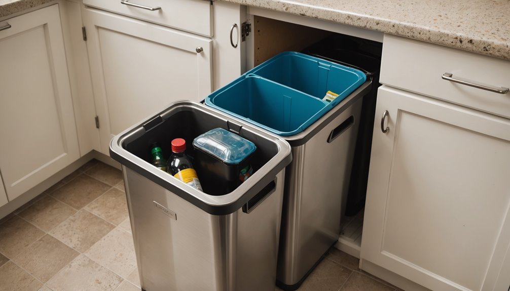 improve trash reduce roaches