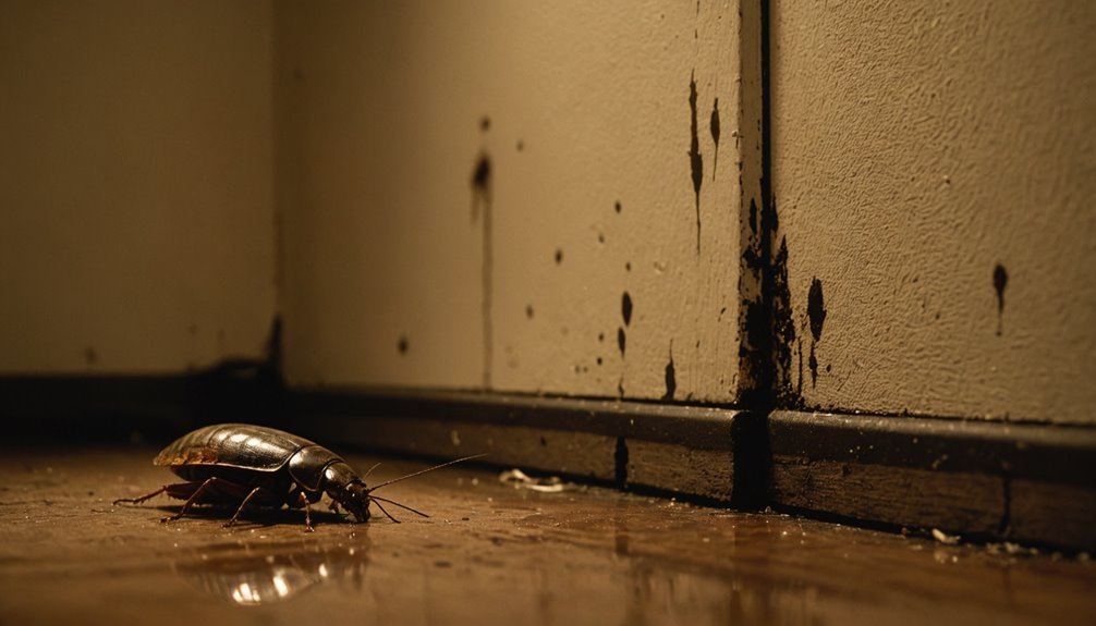 persistent cockroach odor detection