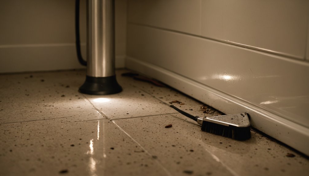 roaches thrive in hidden areas
