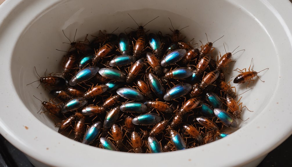 signs of cockroach infestation