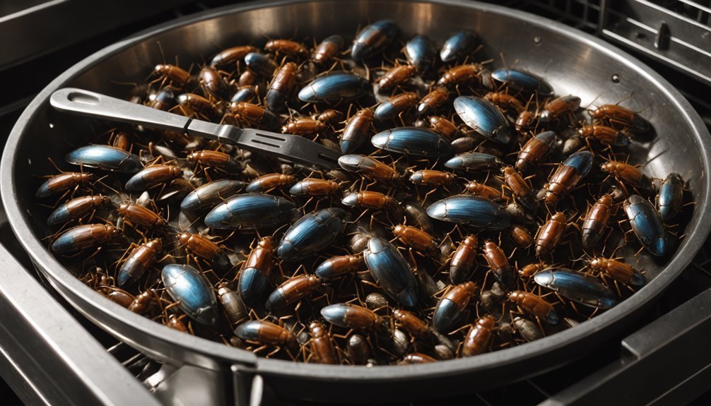 signs of cockroach infestation