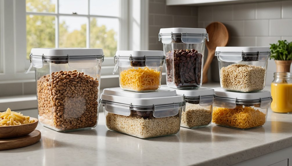 store food in airtight containers