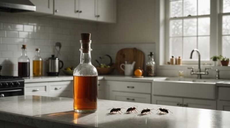 vinegar as cockroach killer