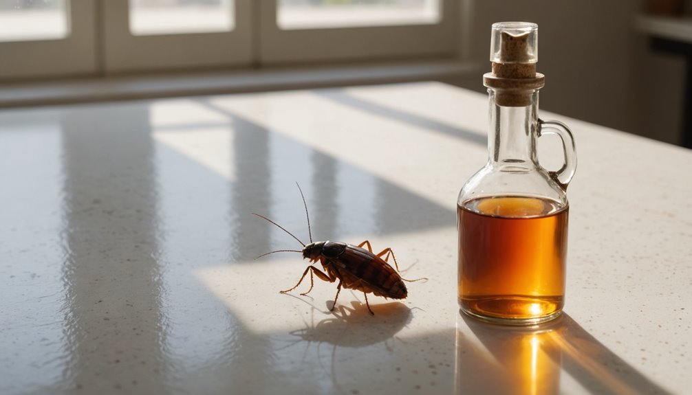 vinegar repels doesn t eliminate