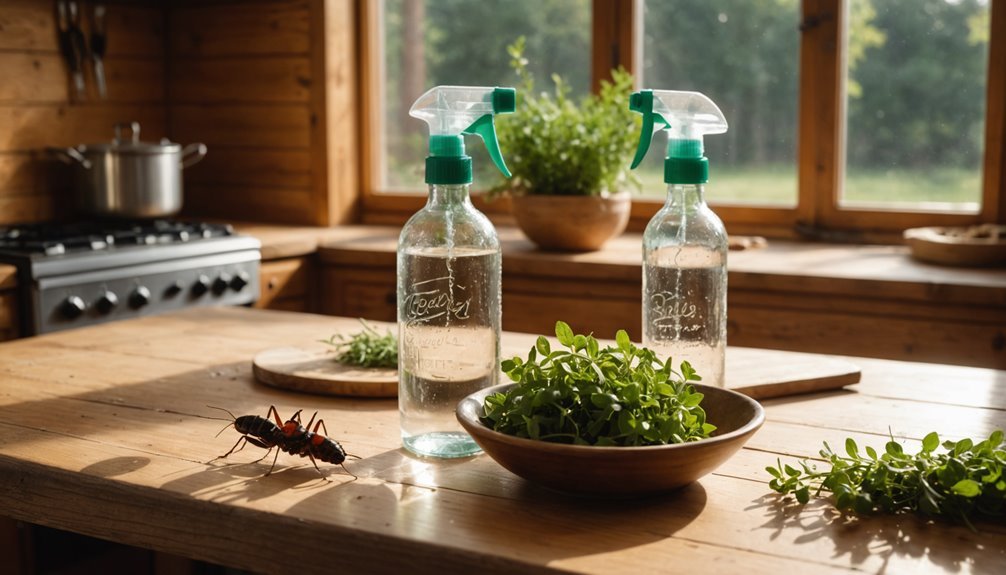 vinegar spray for cockroaches