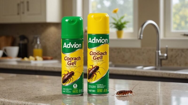 advion cockroach gel application