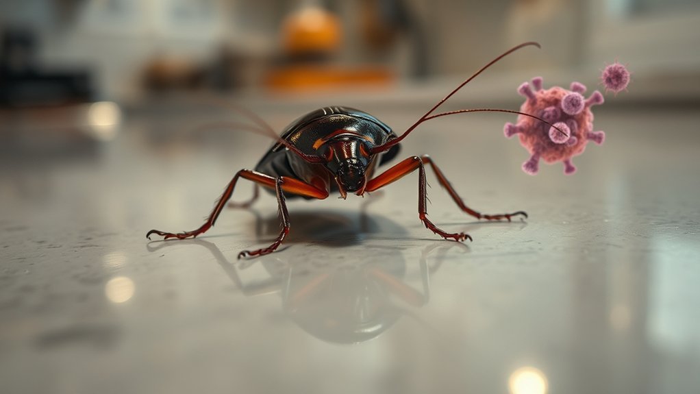 cockroach allergens cause health
