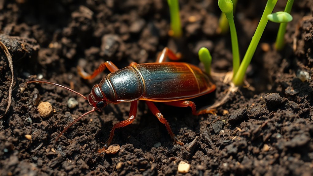 cockroaches as soil engineers