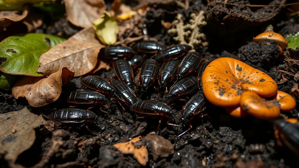 cockroaches enhance soil decomposition