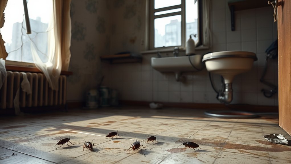high cockroach rates persist