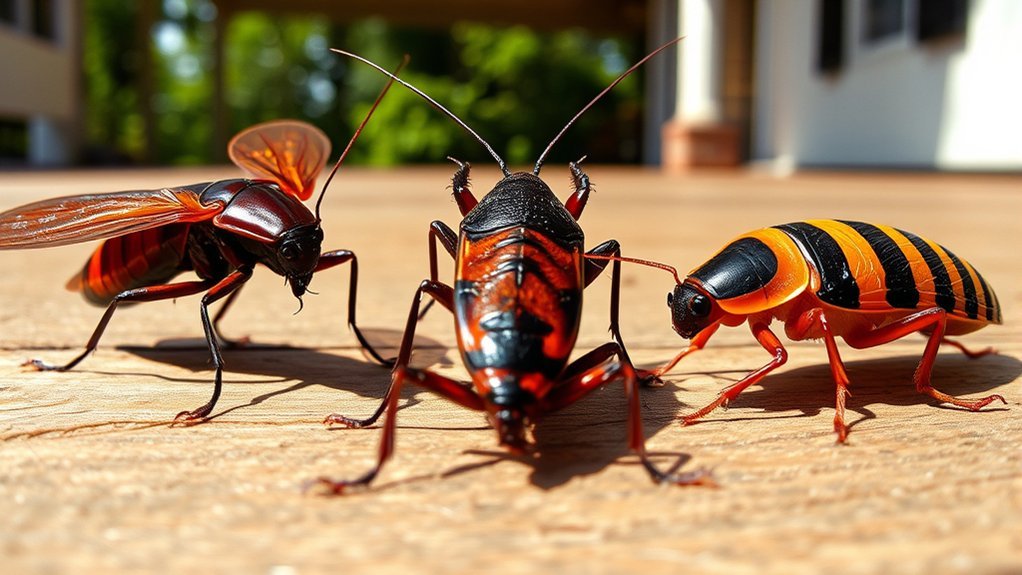 outdoor roaches entering indoors