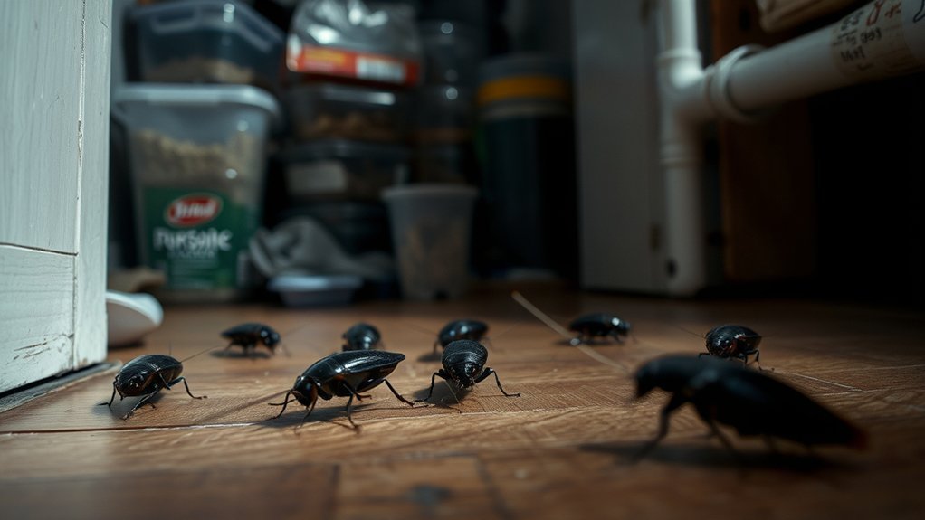 shared spaces invite infestations