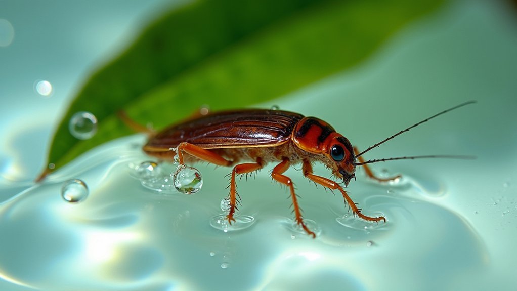 cockroaches can survive drowning