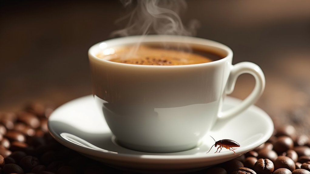 cockroaches contaminate coffee prohibited