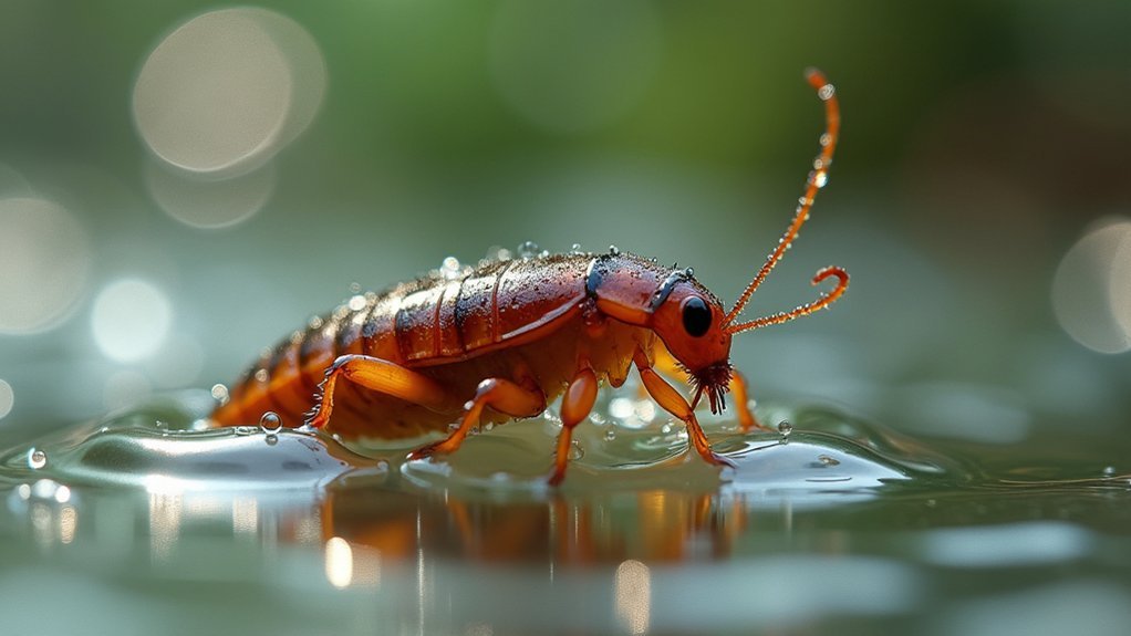 cockroaches survive underwater briefly
