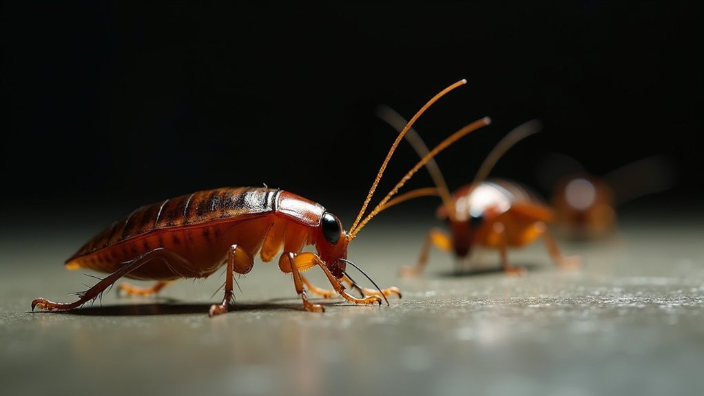 cockroaches thrive in habitats