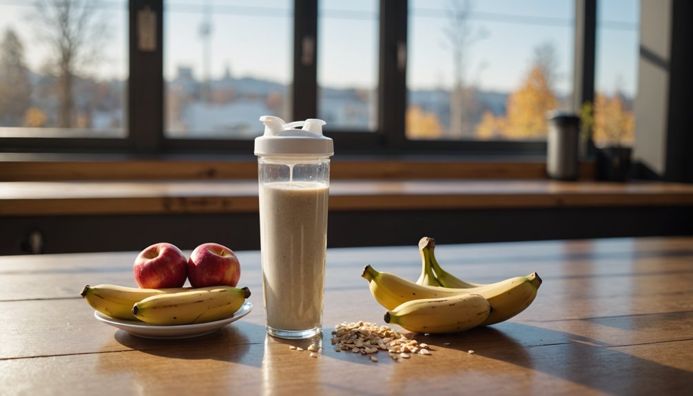 creatine absorption with meals