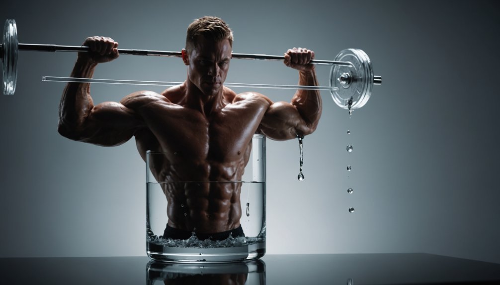 creatine causes water weight