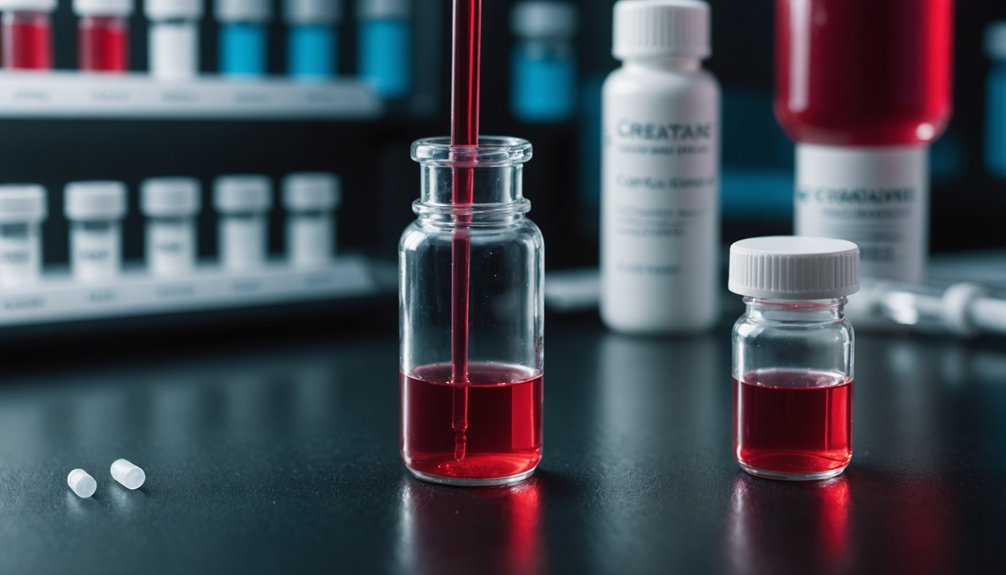 creatine increases creatinine levels