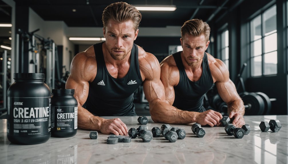 creatine linked to dht