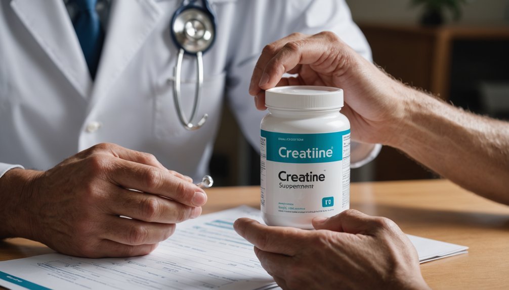 creatine use with caution