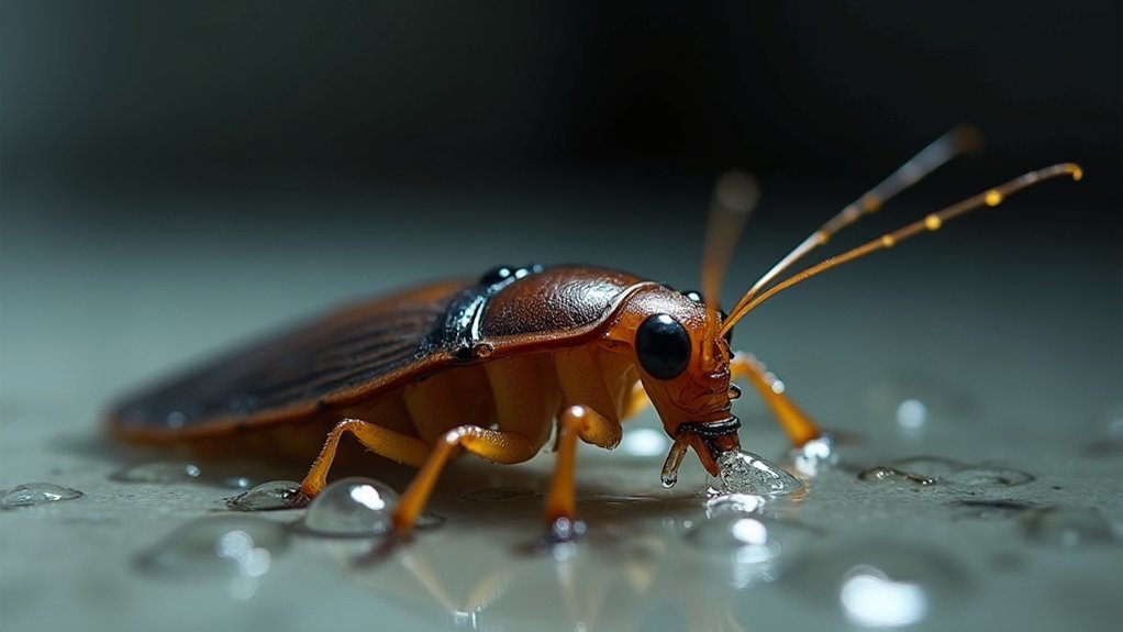 dehydration kills cockroaches quickly