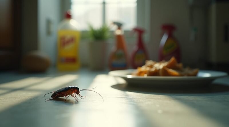 killing cockroaches attracts more