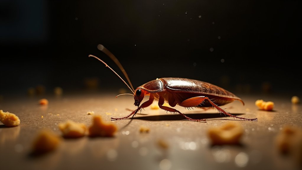 nocturnal scavenging for food