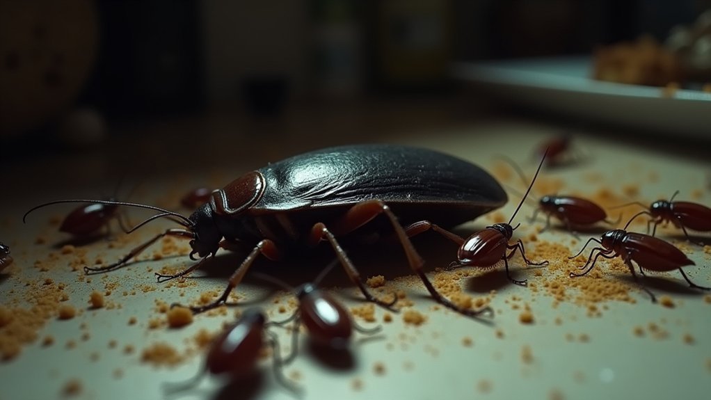 roaches cluster for resources