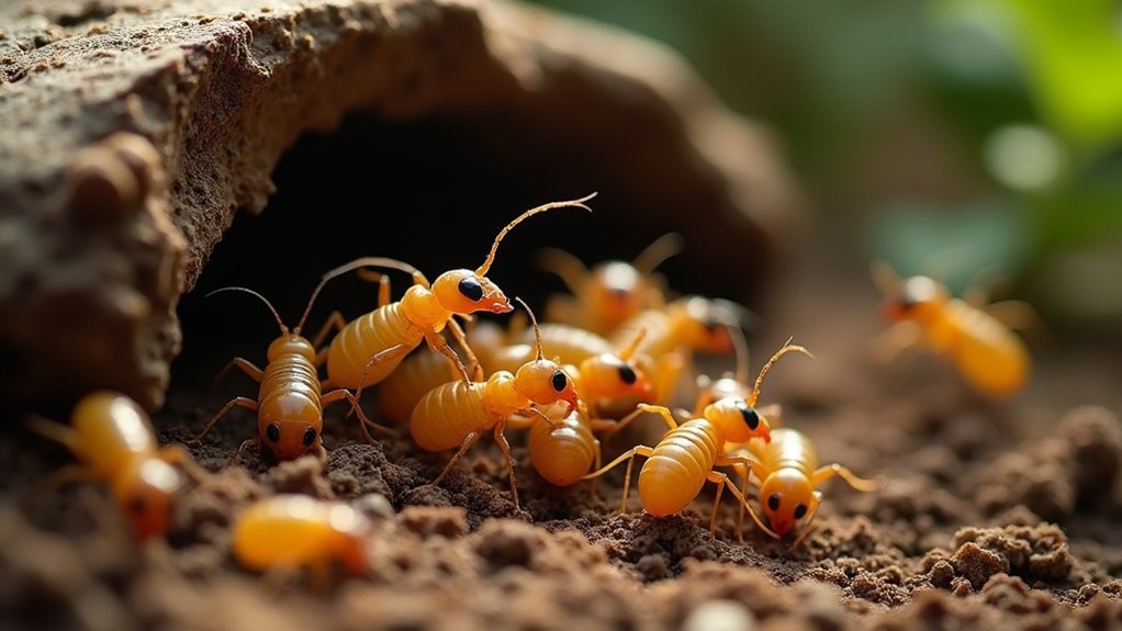 social behaviors of termites