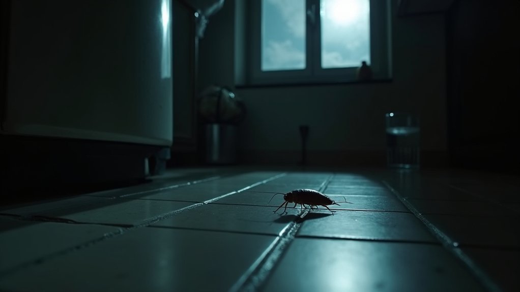 watch for cockroach signs